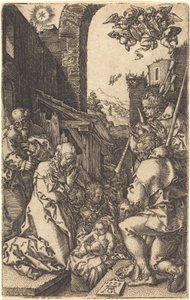 La Nativité - Heinrich Aldegrever
