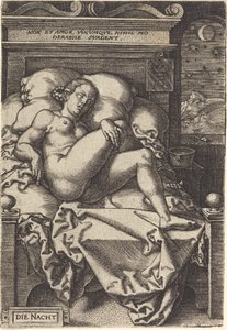 La nuit - Heinrich Aldegrever