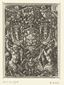 Décoration murale avec grotesques - Heinrich Aldegrever