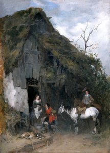 Rafraîchissement en chemin, vers 1850-1900