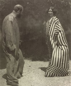 Gustav Klimt et Emilie Flöge, vers 1909 - Heinrich Böhler