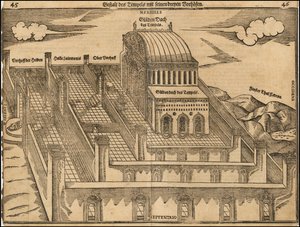 Vue du Temple de Salomon par Heinrich Bünting