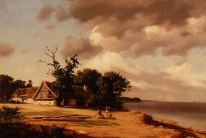 Pêcheurs à Oresund (d.1839) - Heinrich Buntzen