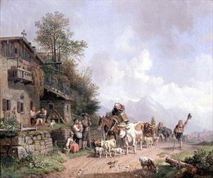 Retour du troupeau