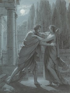 Lais surprenant Aristippe, vers 1801