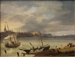 Kiel et le fjord de Kiel - Heinrich Hintze