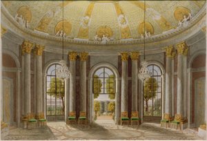 Salle de marbre du château de Sanssouci
