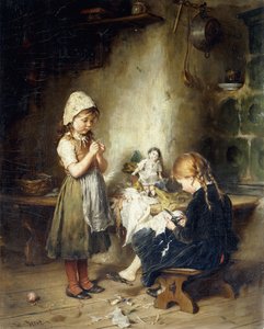 Les jeunes couturières - Heinrich Hirt