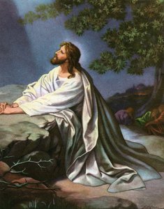 Christ au jardin de Gethsémani par Heinrich Hofmann