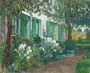 Phlox blanc - Heinrich Johann Vogeler