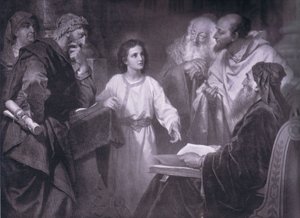Jésus en jeunesse, Bibbys Annual, 1916-1917 - Heinrich Karl Hofmann