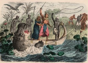 Égypte antique : Le pharaon chassant l