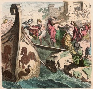 Grèce antique : Voyage en mer, Pirates