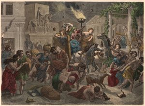 Rome antique : Éruption du Vésuve, 79 après J.-C.
