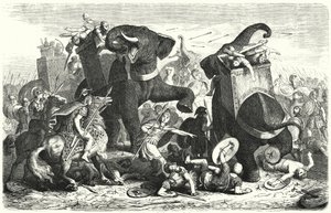 Bataille de Gaza, 312 av. J.-C. - Heinrich Leutemann