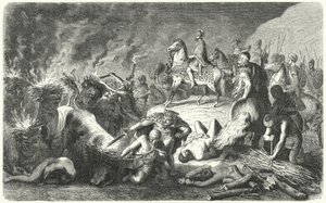 Hannibal au siège de Casilinum, 216-215 av. J.-C. - Heinrich Leutemann