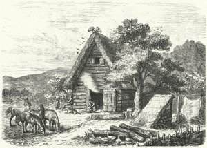 Ancienne ferme allemande - Heinrich Leutemann