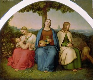 Foi, Espoir et Amour, 1819 - Heinrich Maria von Hess