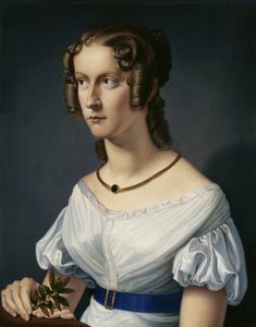 Portrait de jeune fille - Heinrich Maria von Hess