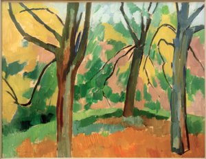 Paysage de parc - Heinrich Nauen