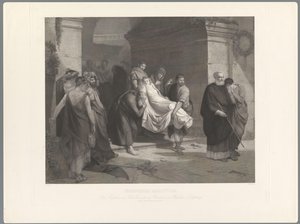 Martyrs chrétiens sont emportés - Heinrich Nuesser