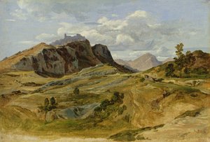 Paysage à Civitella, 1822 - Heinrich Reinhold