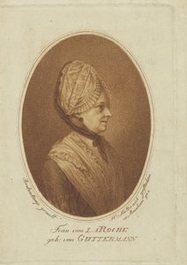 Sophie von La Roche, née Gutermann von Gutershofen 1730-1807, 1782