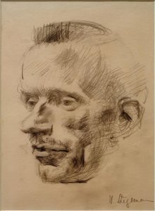 Portrait de Wilhelm Werner, vers 1926 - Heinrich Stegemann
