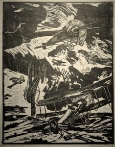 Bataille aérienne - Heinrich Steinhagen