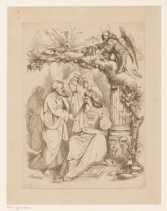 Judas Iskariot chez les grands prêtres (Avaritia) (série Hoofdzonden et la chute) - Heinrich Vianden