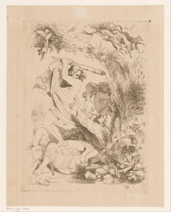 Samson bat les Philistins - Heinrich Vianden