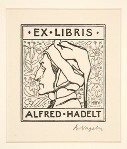 Ex-libris : Alfred Hadelt