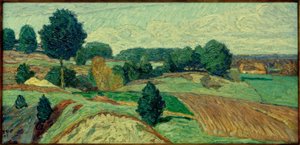 Paysage de Worpswede - Heinrich Vogeler