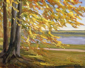 Lac de Starnberg, 1911 - Heinrich Wilhelm Truebner