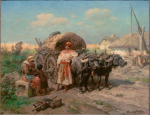 Gitans au repos - Heinrich Winter