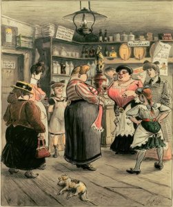 Femmes dans le bar - Heinrich Zille