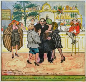 Alfred, le chaste... - Heinrich Zille