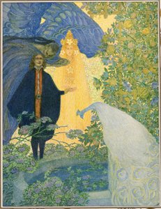 Le Jardin du paradis, de Contes de Hans Christian Andersen, pub. 1911 - Heinrich and Urban Lefler