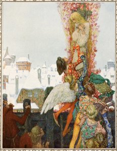 Les Cygnes sauvages, de Contes de Hans Christian Andersen, pub. 1911 - Heinrich and Urban Lefler