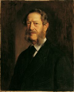 Le poète Anastasius Grün (alias Anton Alexander Graf von Auersperg) - Heinrich von Angeli