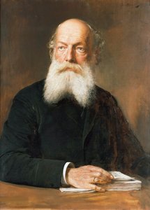 Portrait de Friedrich August Kekulé von Stradonitz, 1829-1896, 1890 - Heinrich von Angeli