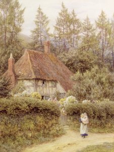 Un Cottage près de Haslemere - Helen Allingham