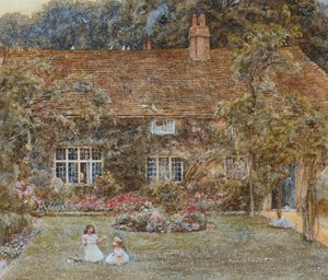 Une maison de campagne - Helen Allingham