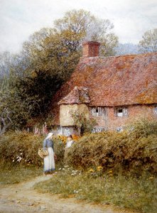 Cottage à Witley, Surrey - Helen Allingham