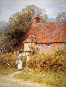 Cottage à Witley, Surrey - Helen Allingham