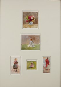 Cinq croquis - Helen Allingham