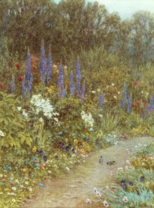 Jardin autour de son cottage