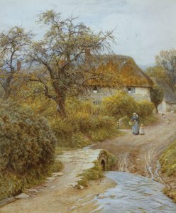 Ferme sur la colline, Symondsbury, Dorset