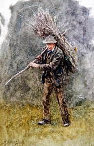 Maître Hardy, jardinier à Witley - Helen Allingham