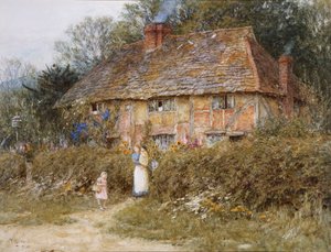 Vieux cottage du Surrey